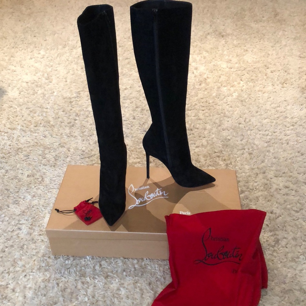 Christian Louboutin Pigalle high boots